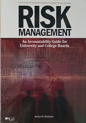 Stock image for Risk Management for Governing Boards for sale by Better World Books