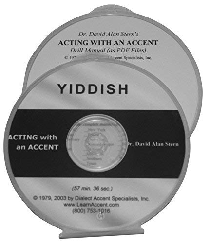 Stock image for Acting With an Accent/Yiddish for sale by Best and Fastest Books