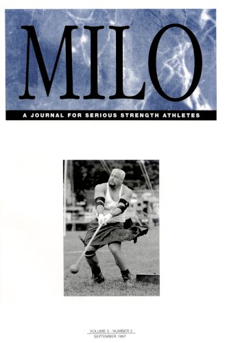 Stock image for MILO: A Journal for Serious Strength Athletes, Vol. 5, No. 2 for sale by Revaluation Books