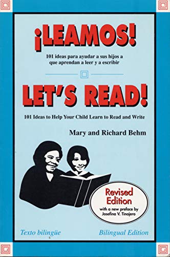 Stock image for Leamos! (Let's Read) : 101 Ideas Para Ayundar a Sus Hijos a Que Apprendan a Leer y a Escribir - 101 Ideas to Help Your Child Learn to Read and Write for sale by Better World Books