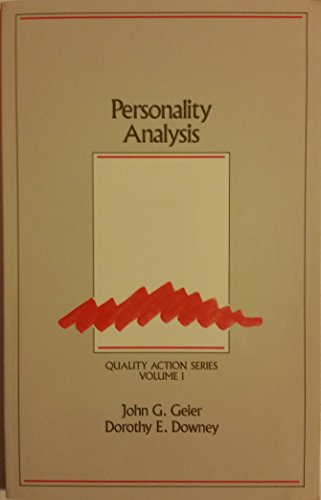 9780927634236: Personality Analysis