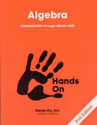 Stock image for Hands on Algebra Kindergarten through Grade Nine for sale by The Book Spot