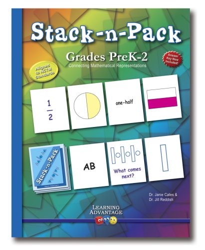 Beispielbild fr Stack-N-Pack: Connecting Mathematical Representations, Grades Prek-2 ; 9780927726160 ; 0927726165 zum Verkauf von APlus Textbooks