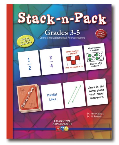 Stock image for Stack-n-Pack Grades 3-5: Connecting Mathematical Representations for sale by HPB-Diamond