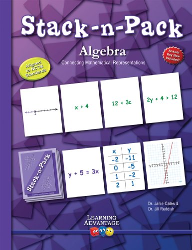 Beispielbild fr Stack-n-Pack Algebra zum Verkauf von Half Price Books Inc.