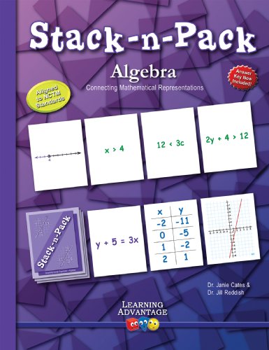 Beispielbild fr Stack-n-Pack Algebra zum Verkauf von HPB-Diamond