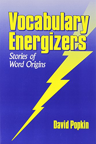 Beispielbild fr Vocabulary Energizers : Stories of Word Origins zum Verkauf von Better World Books