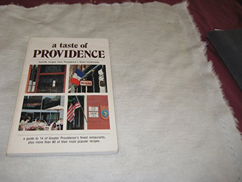 Imagen de archivo de A Taste of Providence a la venta por Better World Books