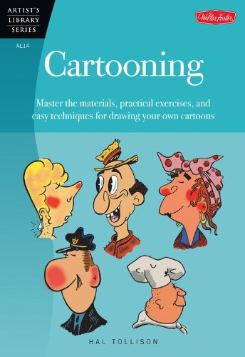 Stock image for Cartooning: master the materials, practical exercises, and easy techniques. for sale by Gil's Book Loft