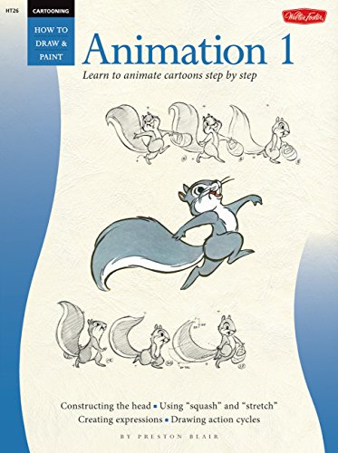Beispielbild fr Animation 1: Learn to Animate Cartoons Step by Step (Cartooning, Book 1) zum Verkauf von Wonder Book