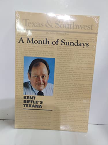 Stock image for A Month of Sundays for sale by Gulf Coast Books