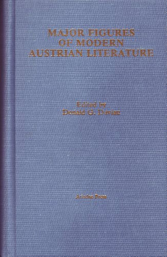 9780929497006: Major Figures of Modern Austrian Literature (Studies in Australian Literature, Culture and Thought)