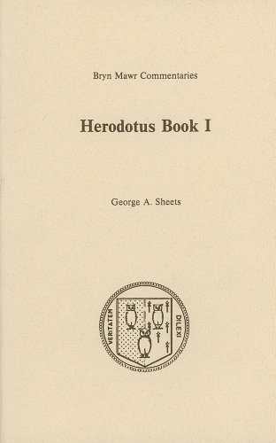 9780929524139: HERODOTUS BOOK 1: Text in Greek, Commentary in English (Greek Commentaries Series; Book 1)