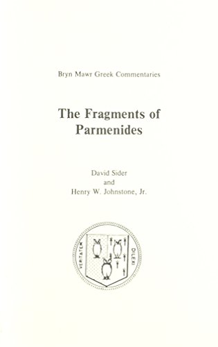 9780929524214: Fragments (Bryn Mawr Commentaries, Greek) (Ancient Greek and English Edition)