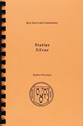 Imagen de archivo de Silvae (Bryn Mawr Commentaries, Latin) (Latin and English Edition) a la venta por Textbooks_Source