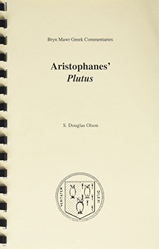 9780929524634: Plutus (Bryn Mawr Commentaries, Greek)