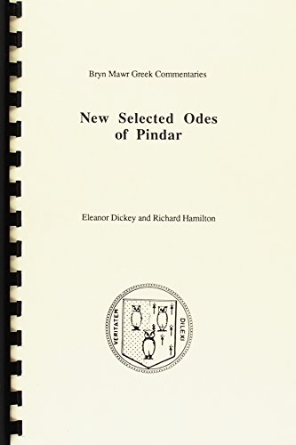9780929524726: New Selected Odes of Pindar