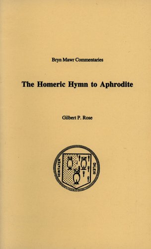 Stock image for The Homeric Hymn to Aphrodite for sale by ThriftBooks-Dallas