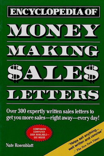 Beispielbild fr Encyclopedia of Money Making Sales Letters zum Verkauf von SecondSale