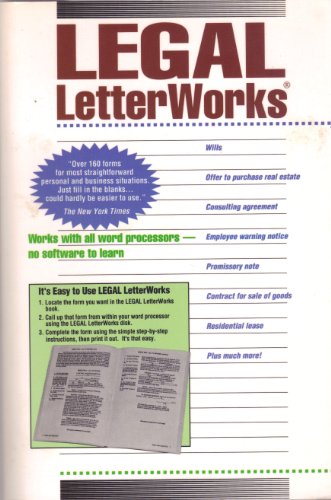 9780929543192: Legal LetterWorks [Taschenbuch] by Charles B. Chernofsky and Griffith G. deNo...