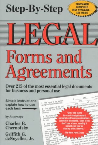 Imagen de archivo de Step-By-Step Legal Forms and Agreements a la venta por Wonder Book