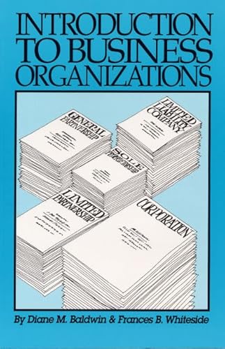 Stock image for Introduction to Business Organizations for sale by Better World Books