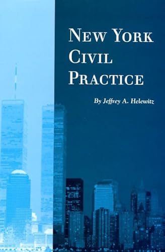 Imagen de archivo de New York Civil Practice a la venta por Bookmonger.Ltd