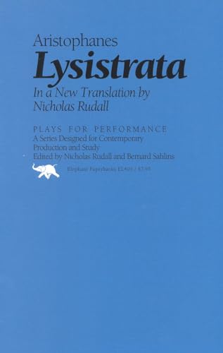 Stock image for Lysistrata (Plays for Performance Series) for sale by SecondSale