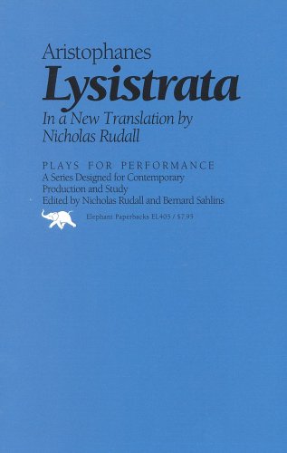 Imagen de archivo de Lysistrata a la venta por ThriftBooks-Atlanta