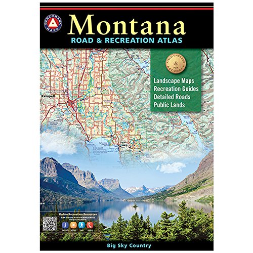 Stock image for Montana Road & Recreation Atlas (Benchmark Recreation Atlases) for sale by HPB-Diamond