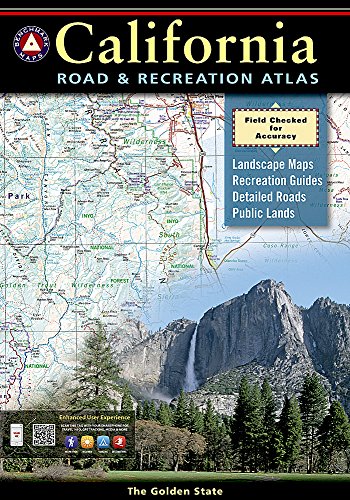 BENCHMARK CALIFORNIA ROAD & RECREATION ATLAS NEW EDITION