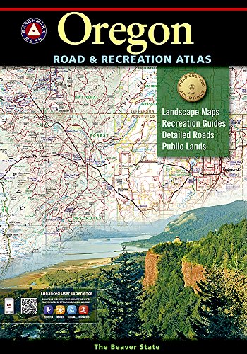 BENCHMARK OREGON ROAD & RECREATION ATLAS 4TH EDITION