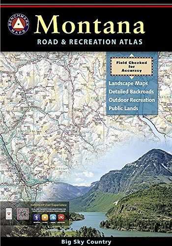 Imagen de archivo de Montana Benchmark Road & Recreation Atlas a la venta por Once Upon A Time Books