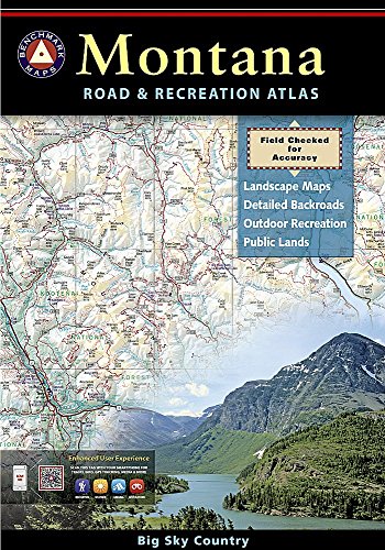 Montana Benchmark Road & Recreation Atlas (9780929591667) by Benchmark Maps,Benchmark Maps (COR)