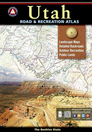 Imagen de archivo de Benchmark Utah Road & Recreation Atlas, 6th Edition a la venta por HPB-Emerald