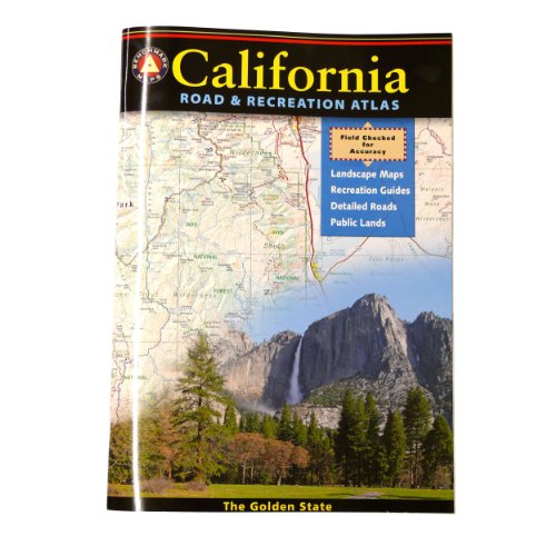 Stock image for California Road Recreation Atlas: Landscape Maps, Recreation Guides, Detailed Roads, GPS Grids (Benchmark Maps) for sale by Goodwill of Colorado