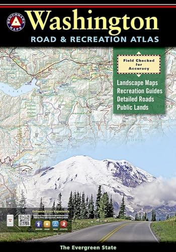 Beispielbild fr Benchmark Washington Road & Recreation Atlas (Benchmark Map: Washington Road & Recreation Atlas) zum Verkauf von Ergodebooks