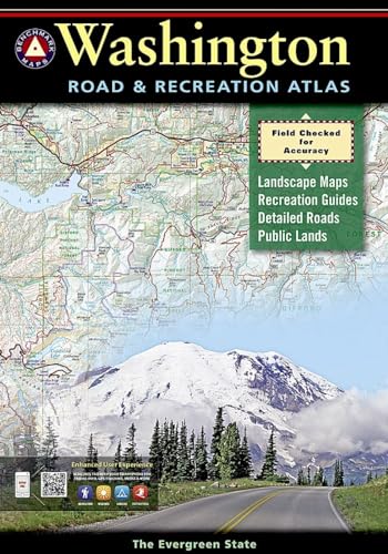 Imagen de archivo de Washington Benchmark Road & Recreation Atlas a la venta por SecondSale