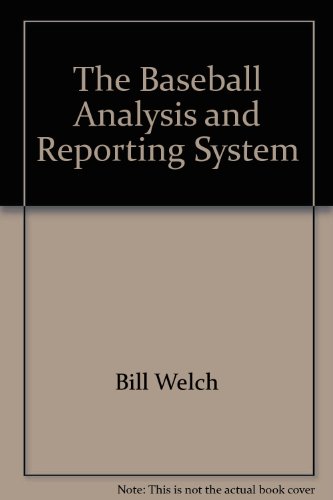 Stock image for Baseball Analysis And Reporting System National League Report - Ballpark Edition for sale by Willis Monie-Books, ABAA