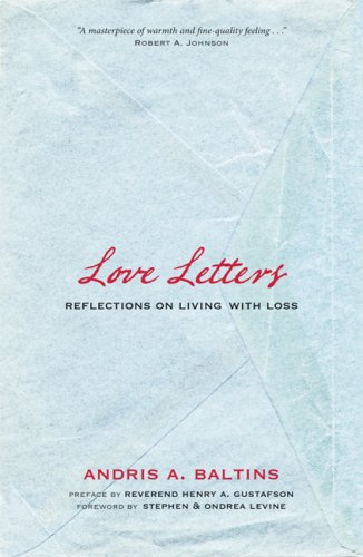 Beispielbild fr Love Letters; Reflections on Living With Loss zum Verkauf von SecondSale