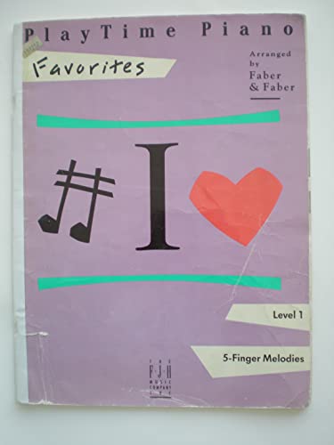 Stock image for PlayTime Piano Favorites Level 1 for sale by Gulf Coast Books
