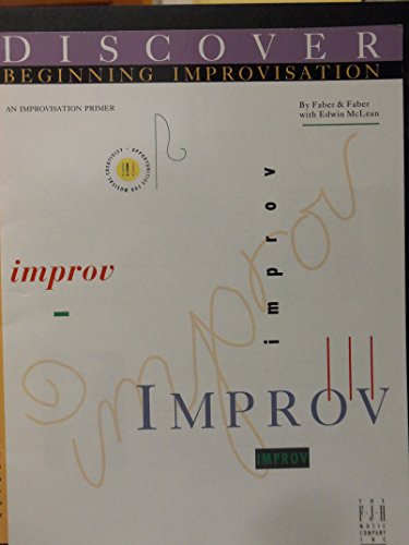 Beispielbild fr Discover Beginning Improvisation for Piano zum Verkauf von Better World Books