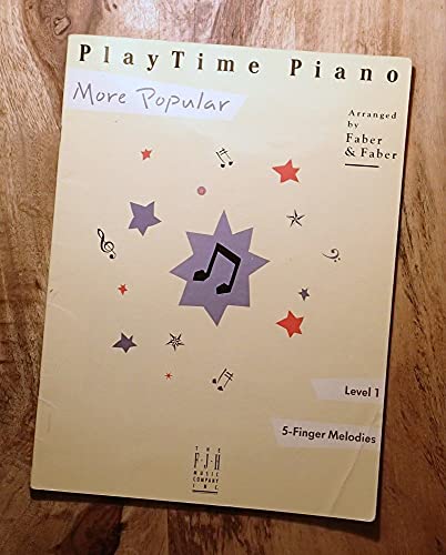 Beispielbild fr PlayTime Piano More Popular zum Verkauf von Wonder Book