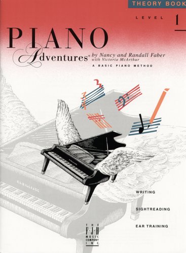 9780929666600: Piano Adventures: Theory Book - Level 1 (Piano Adventures Library)