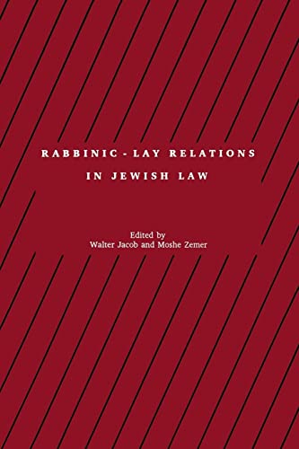 Imagen de archivo de Rabbinic - Lay Relations in Jewish Law (Progressive Halakhah, 2) a la venta por HPB-Red