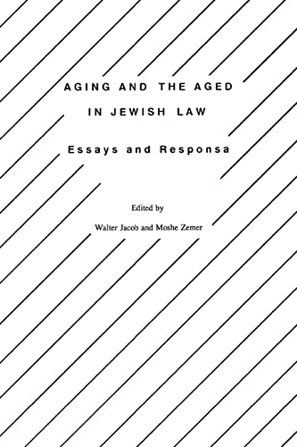 Imagen de archivo de Aging and the Aged in Jewish Law a la venta por PBShop.store US