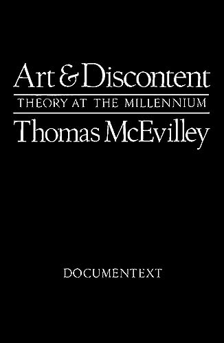Beispielbild fr Art and Discontent: Theory at the Millennium (Documentext) zum Verkauf von WorldofBooks