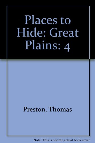 Stock image for Places to Hide: Great Plains: 4 for sale by FLOYDLYNX