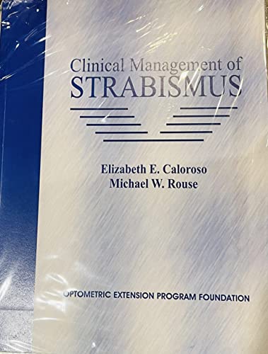 Beispielbild fr Clinical Management of Strabismus zum Verkauf von Upward Bound Books