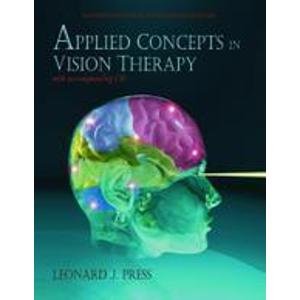 Beispielbild fr Applied Concepts of Vision Therapy (W/CD) - Oep Edition zum Verkauf von GoldBooks